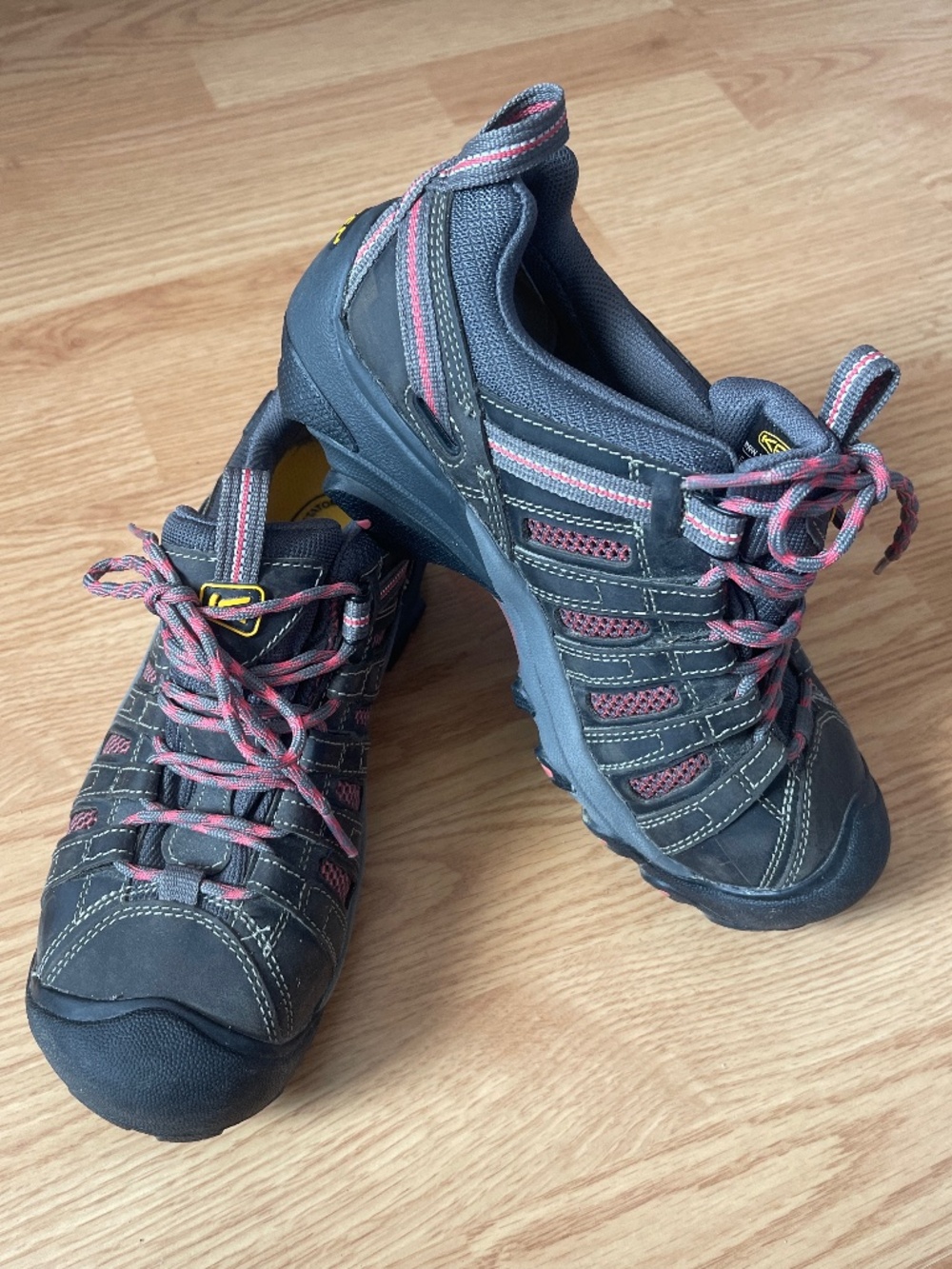 Keen Utility Flint Low Steel Safety Toe Hiker Work Shoes Size 8M